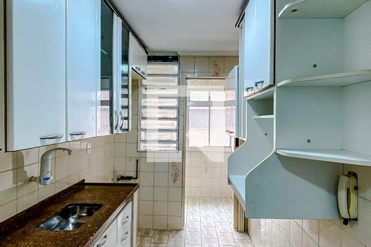Cozinha de apartamento à venda com 2 quartos, 55m² em Brás, São Paulo