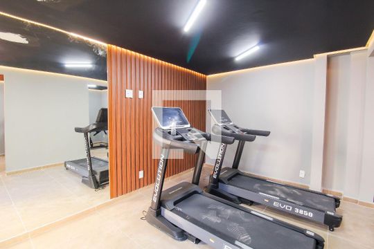 Área comum - Academia de apartamento para alugar com 1 quarto, 28m² em Mooca, São Paulo