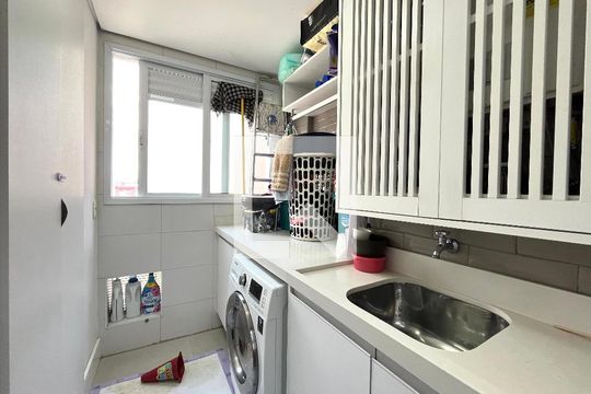 Área de Serviço de apartamento à venda com 2 quartos, 70m² em Vila Monte Alegre, São Paulo
