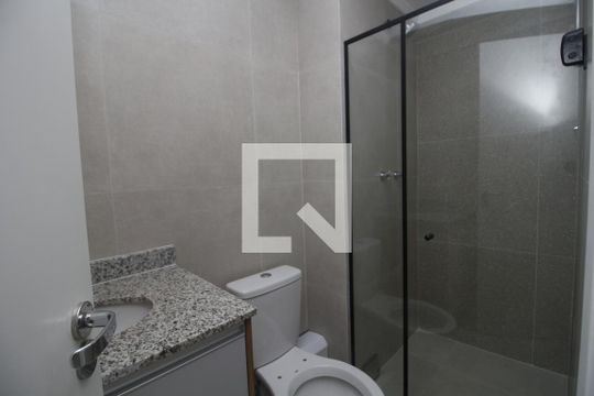 Banheiro da Suíte de apartamento à venda com 3 quartos, 62m² em Chácara Santo Antônio (zona Leste), São Paulo