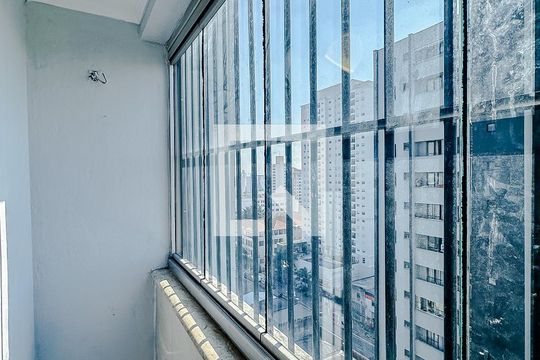 Varanda da Sala de apartamento à venda com 2 quartos, 50m² em Brás, São Paulo