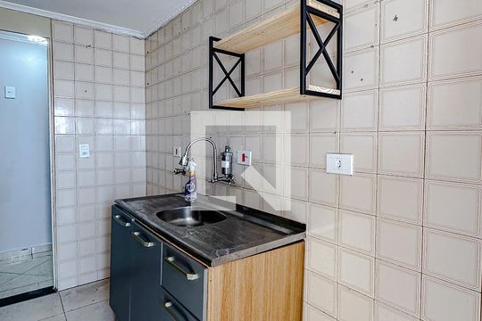 Cozinha de apartamento à venda com 2 quartos, 50m² em Brás, São Paulo