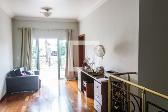 Sala de casa de condomínio para alugar com 4 quartos, 609m² em Alphaville, Santana de Parnaíba