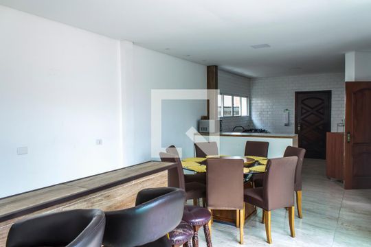 Cozinha de casa de condomínio para alugar com 4 quartos, 609m² em Alphaville, Santana de Parnaíba
