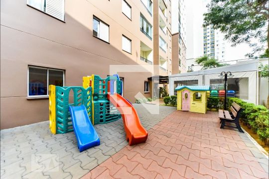 Área comum - Playground de apartamento para alugar com 3 quartos, 72m² em Nova Petrópolis, São Bernardo do Campo