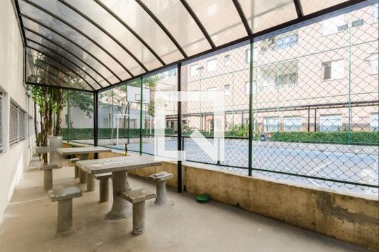 Área comum - Quadra  de apartamento para alugar com 3 quartos, 72m² em Nova Petrópolis, São Bernardo do Campo