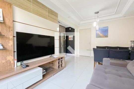Sala  de apartamento para alugar com 3 quartos, 72m² em Nova Petrópolis, São Bernardo do Campo