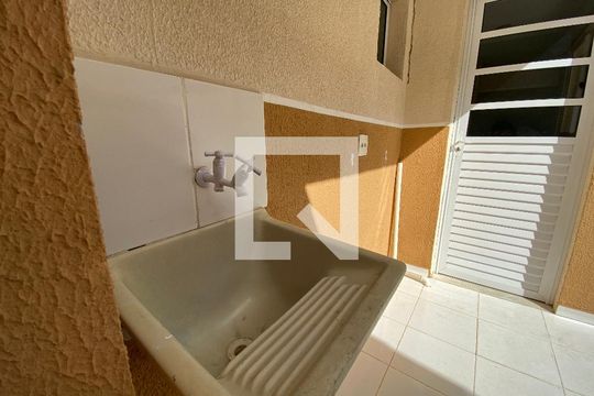Área de Serviço de casa de condomínio à venda com 3 quartos, 54m² em Canudos, Novo Hamburgo