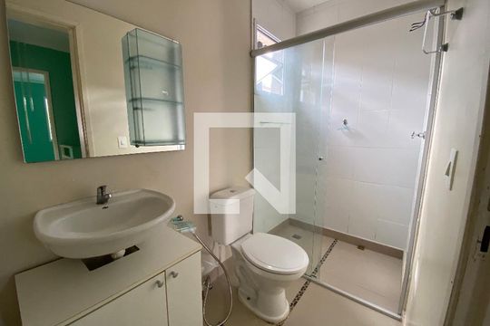 Banheiro 1 de casa de condomínio à venda com 3 quartos, 54m² em Canudos, Novo Hamburgo