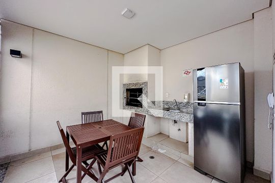 Área comum - Churrasqueira de apartamento para alugar com 2 quartos, 38m² em Cambuci, São Paulo