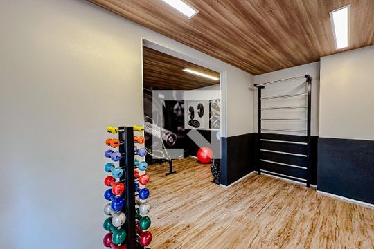 Área comum - Academia de apartamento para alugar com 2 quartos, 38m² em Cambuci, São Paulo