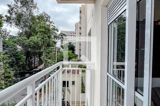 Varanda da Sala de apartamento para alugar com 2 quartos, 38m² em Cambuci, São Paulo