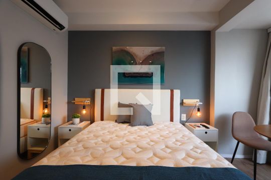 Studio  de kitnet/studio para alugar com 1 quarto, 27m² em Bela Vista, São Paulo