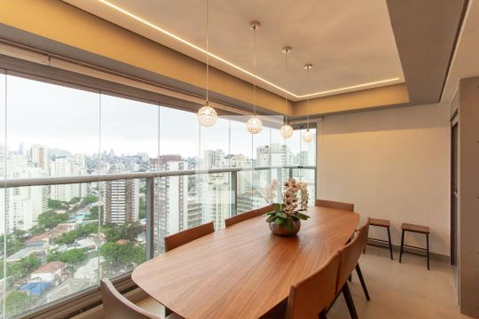 Varanda de apartamento à venda com 3 quartos, 104m² em Água Branca, São Paulo