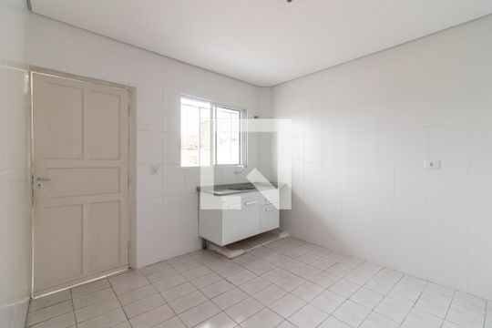 Cozinha de casa para alugar com 1 quarto, 40m² em Vila Palmeiras, São Paulo
