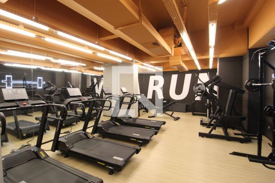 Área Comum - Academia de kitnet/studio para alugar com 1 quarto, 31m² em Moema, São Paulo
