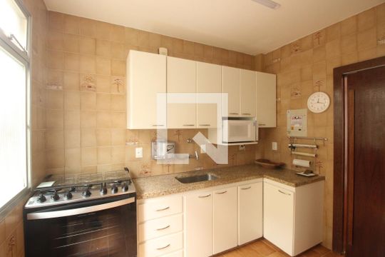 Cozinha  de apartamento à venda com 4 quartos, 145m² em Anchieta, Belo Horizonte