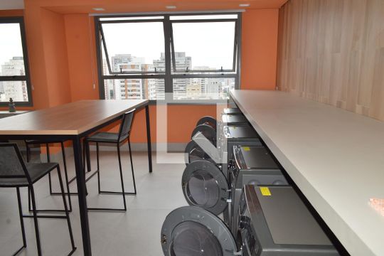 Lavanderia de kitnet/studio para alugar com 1 quarto, 24m² em Ipiranga, São Paulo