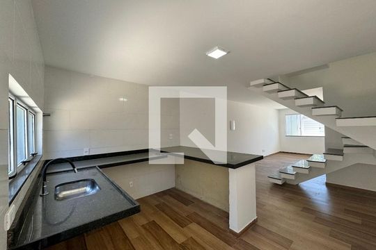 Cozinha de casa de condomínio à venda com 3 quartos, 88m² em Vargem Pequena, Rio de Janeiro