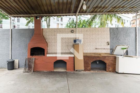 Área comum - Churrasqueira de apartamento à venda com 1 quarto, 45m² em Irajá, Rio de Janeiro