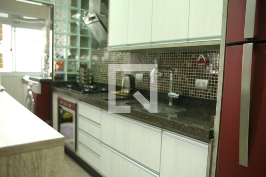 Cozinha  de apartamento à venda com 2 quartos, 72m² em Nova Petrópolis, São Bernardo do Campo
