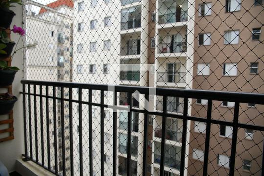 Varanda da Sala de apartamento à venda com 2 quartos, 72m² em Nova Petrópolis, São Bernardo do Campo