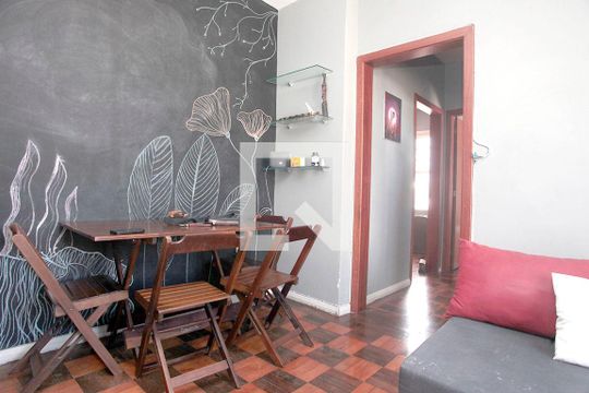 Sala de apartamento à venda com 2 quartos, 59m² em Praia de Belas, Porto Alegre