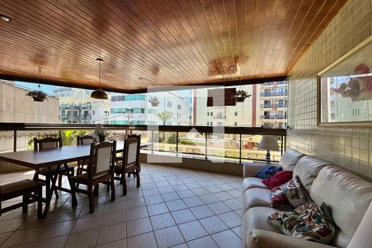 Varanda de apartamento à venda com 3 quartos, 108m² em Recreio dos Bandeirantes, Rio de Janeiro