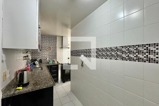 Cozinha e Área de Serviço de apartamento à venda com 3 quartos, 108m² em Recreio dos Bandeirantes, Rio de Janeiro