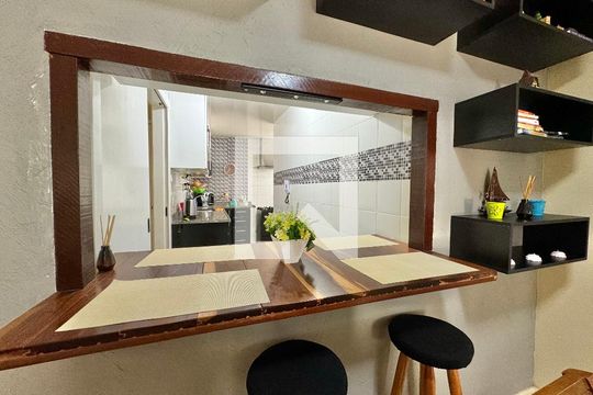 Cozinha e Área de Serviço de apartamento à venda com 3 quartos, 108m² em Recreio dos Bandeirantes, Rio de Janeiro