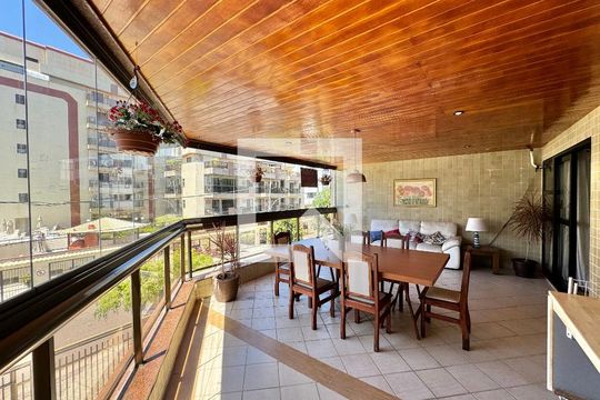 Varanda de apartamento à venda com 3 quartos, 108m² em Recreio dos Bandeirantes, Rio de Janeiro