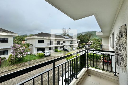 Suíte 1 (Master) - Varanda de casa de condomínio para alugar com 3 quartos, 138m² em Vargem Grande, Rio de Janeiro