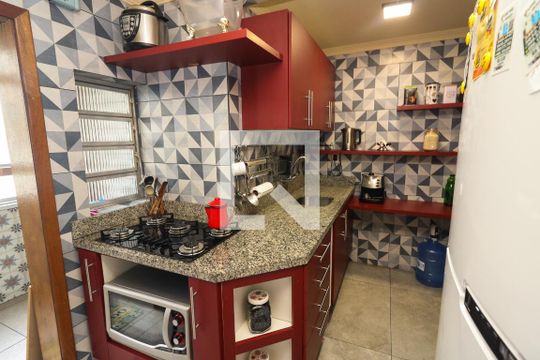 Cozinha de apartamento para alugar com 3 quartos, 135m² em Centro Histórico, Porto Alegre