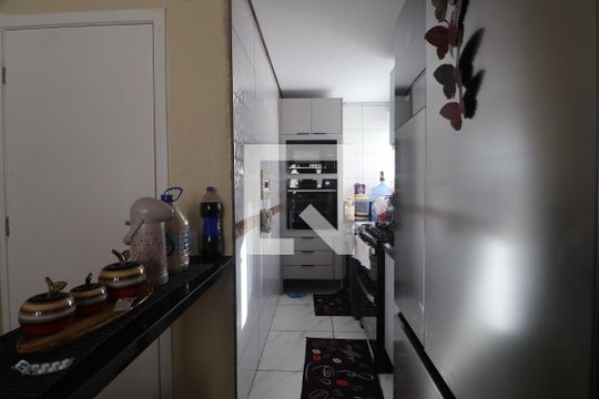 Cozinha e Área de Serviço de apartamento à venda com 2 quartos, 80m² em Mato Grande, Canoas