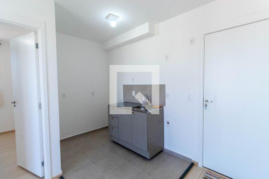 Cozinha de apartamento à venda com 1 quarto, 27m² em Jardim Matarazzo, São Paulo