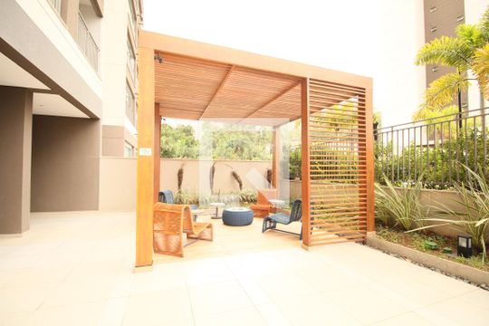 Área comum de kitnet/studio à venda com 1 quarto, 25m² em Vila Andrade, São Paulo