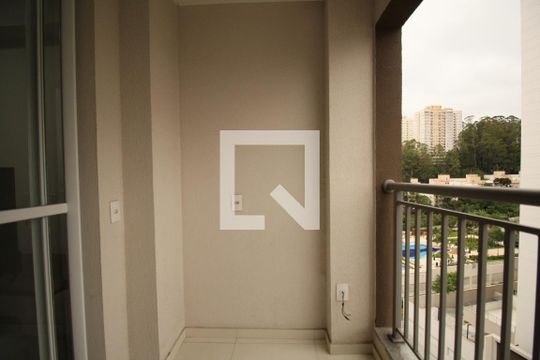 Varanda de kitnet/studio à venda com 1 quarto, 25m² em Vila Andrade, São Paulo