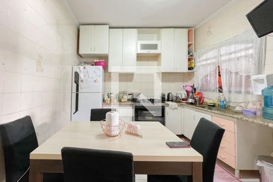 Cozinha de casa à venda com 2 quartos, 125m² em Bairro dos Casa, São Bernardo do Campo