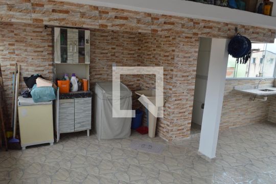 Área de Serviço  de casa à venda com 2 quartos, 100m² em Gardênia Azul, Rio de Janeiro
