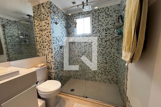 Banheiro de apartamento à venda com 3 quartos, 114m² em Mooca, São Paulo