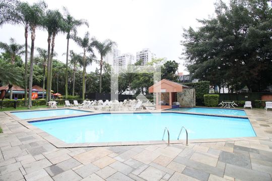 Área comum - Piscina de apartamento à venda com 3 quartos, 142m² em Jardim Caboré, São Paulo