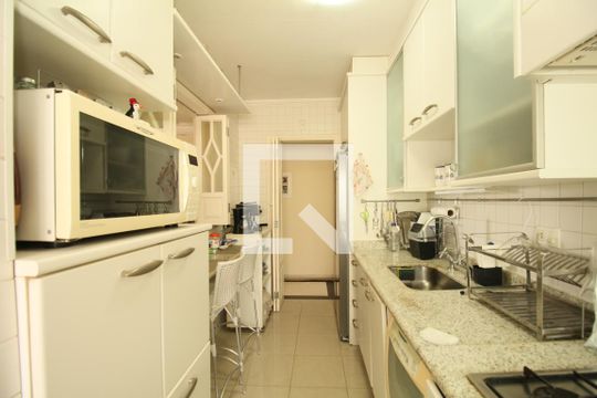 Cozinha - Armários de apartamento à venda com 3 quartos, 142m² em Jardim Caboré, São Paulo
