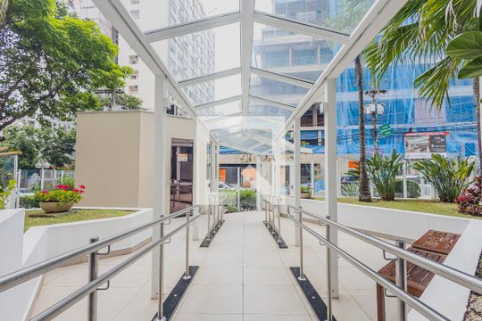 Entrada de apartamento para alugar com 1 quarto, 35m² em Jardim Paulista, São Paulo