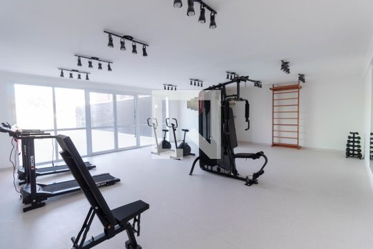Área comum - Academia de apartamento para alugar com 2 quartos, 54m² em Burgo Paulista, São Paulo