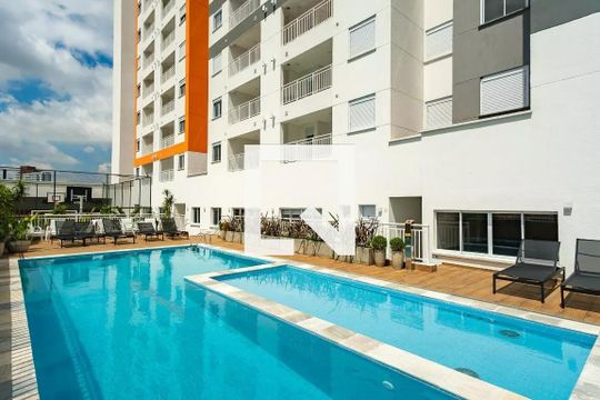 Condomínio - Piscina  de apartamento à venda com 1 quarto, 39m² em Penha de França, São Paulo