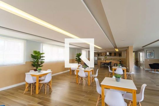 Condomínio - Salão de Festas  de apartamento à venda com 1 quarto, 39m² em Penha de França, São Paulo