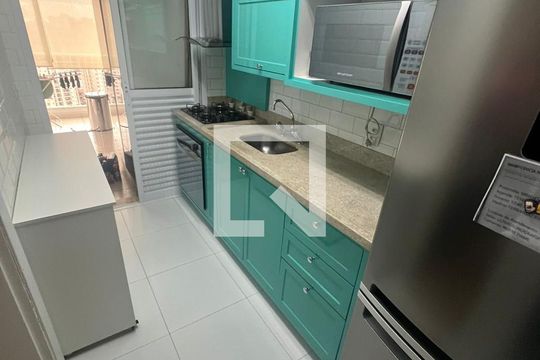 Cozinha de apartamento à venda com 3 quartos, 96m² em Vila Regente Feijó, São Paulo