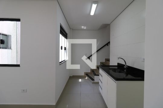 Cozinha de apartamento para alugar com 2 quartos, 90m² em Bangú, Santo André