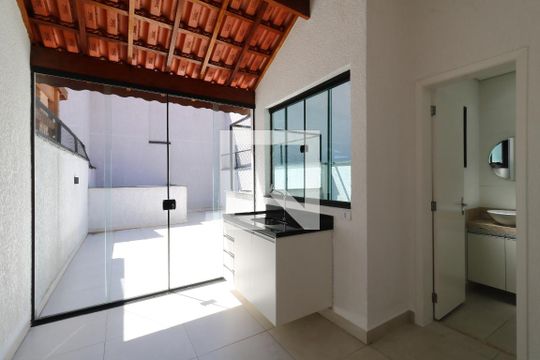Cobertura - Espaço Gourmet de apartamento para alugar com 2 quartos, 90m² em Bangú, Santo André