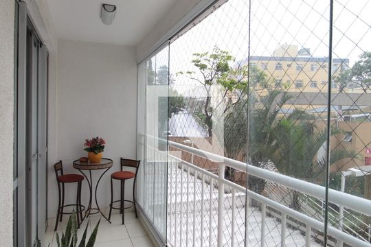 Varanda da Sala de apartamento para alugar com 3 quartos, 75m² em Castelo, Belo Horizonte